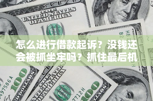 济南怎么进行借款起诉？没钱还会被抓坐牢吗？抓住最后机会！