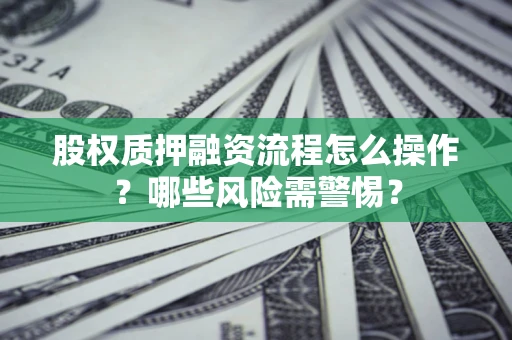 济南股权质押融资流程怎么操作？哪些风险需警惕？
