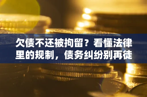 济南欠债不还被拘留？看懂法律里的规制，债务纠纷别再徒劳奔波