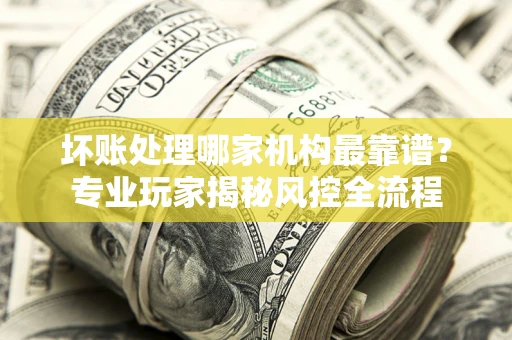 济南坏账处理哪家机构最靠谱？专业玩家揭秘风控全流程
