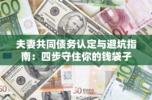 济南夫妻共同债务认定与避坑指南：四步守住你的钱袋子